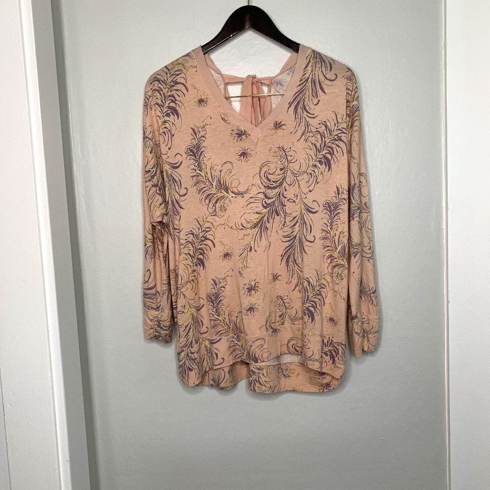 Lauren Conrad V-neck Blouse Size XL